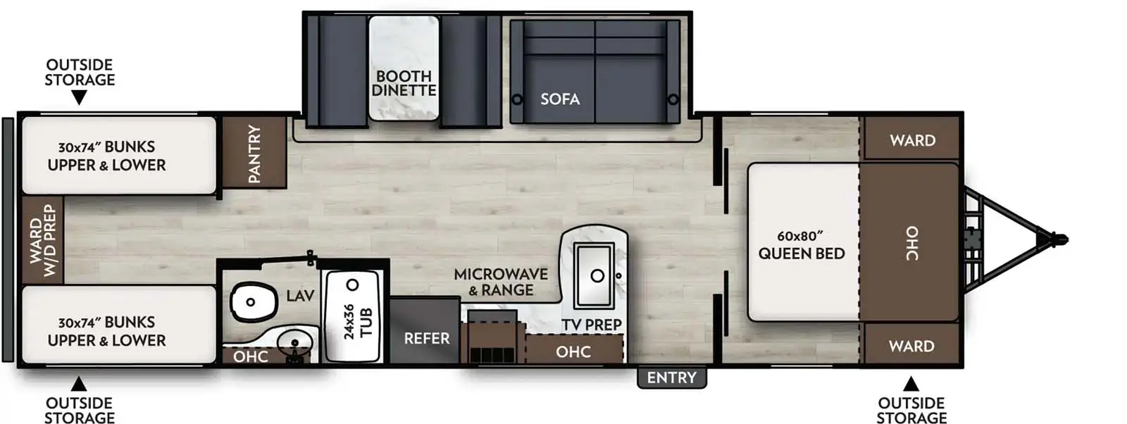 29BHX Floorplan Image